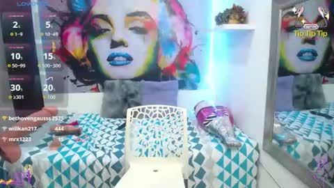 Snapshot of thalia_mills19 chatting on 06.21.26 Andrea online show from 06.21.26