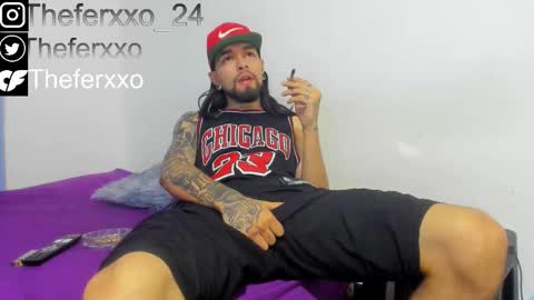 Snapshot of theferxxo_12 chatting on 11.19.25 independent Model online show from 11.19.25