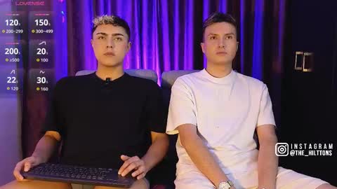 Snapshot of thehilttons chatting on 09.13.25 The Hilttons online show from 09.13.25