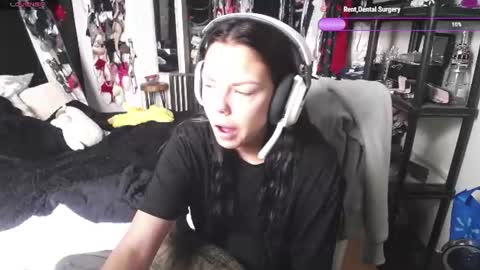 Snapshot of tinykylie chatting on 06.15.26 stage Kylie Sinner brand CLITBAIT online show from 06.15.26