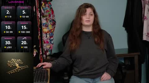 Snapshot of treejeanne chatting on 03.26.26 TreeJeanne online show from 03.26.26