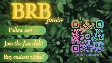 trickykitsune online show from 10.26.25