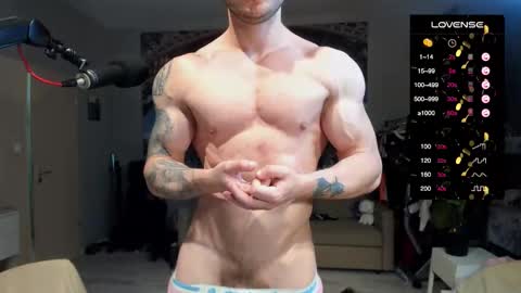 Snapshot of ukgymboy chatting on 09.24.25 James Iron online show from 09.24.25