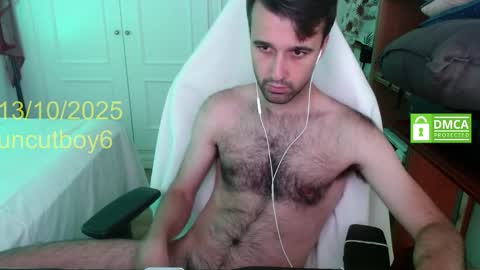 Snapshot of uncutboy6 chatting on 10.13.25 Uncut online show from 10.13.25