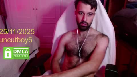 Snapshot of uncutboy6 chatting on 11.25.25 Uncut online show from 11.25.25