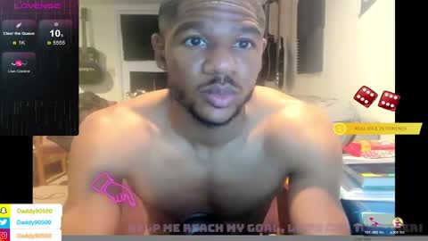 Snapshot of urnewdaddy90 chatting on 12.10.24 Big Daddy online show from 12.10.24