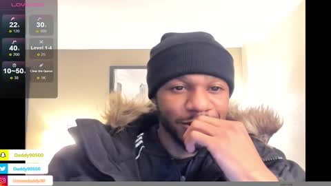 Snapshot of urnewdaddy90 chatting on 01.04.25 Big Daddy online show from 01.04.25