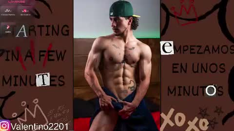 Snapshot of valentino_2201 chatting on 07.17.26 Valentino - 15 OFF valentino2201 online show from 07.17.26