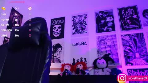 Snapshot of violettlane chatting on 01.30.25 Violeta online show from 01.30.25