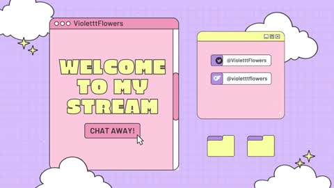 Snapshot of violetttflowers chatting on 02.21.26 Violet Flowers online show from 02.21.26