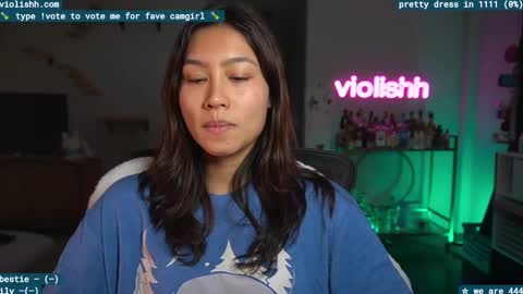 Snapshot of violishh chatting on 01.19.25 follow me on twitter violishh and ig violishh online show from 01.19.25