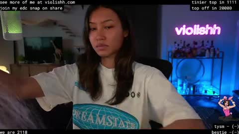 follow me on twitter violishh and ig violishh  online show from 05.04.26