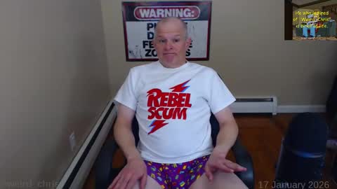 Snapshot of weird_chris chatting on 01.17.26 Chris online show from 01.17.26