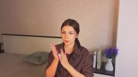 Mila today is the first day hello everyone  online show from 06.15.26