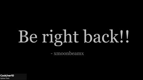 Snapshot of xmoonbeamx chatting on 01.11.25 Luna online show from 01.11.25