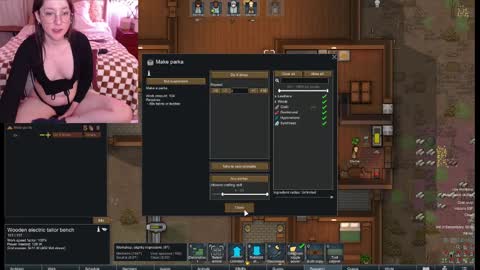 Snapshot of xo_sadie chatting on 12.01.24 Xo Sadie online show from 12.01.24