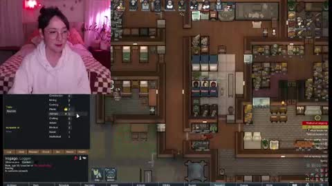 Snapshot of xo_sadie chatting on 12.28.24 Xo Sadie online show from 12.28.24