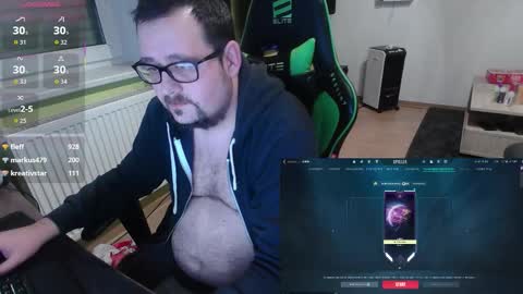 Snapshot of xxevoker chatting on 11.29.25 xxevoker online show from 11.29.25