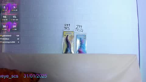 Snapshot of yeye_scs chatting on 01.31.25 Luna online show from 01.31.25