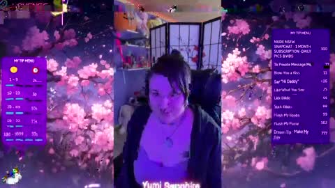 Yumi Sapphire online show from 04.21.26