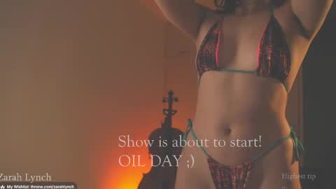 Snapshot of zarahlynch chatting on 05.24.26 Miss Lynch Next show 2911 online show from 05.24.26