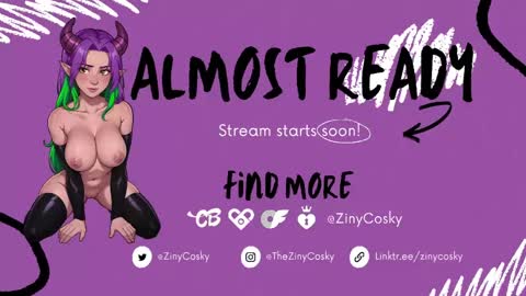 Ziny Cosky online show from 04.13.26