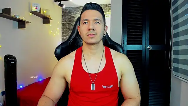 Snapshot of ransoj chatting on 03.08.25 ransoj online show from 03.08.25