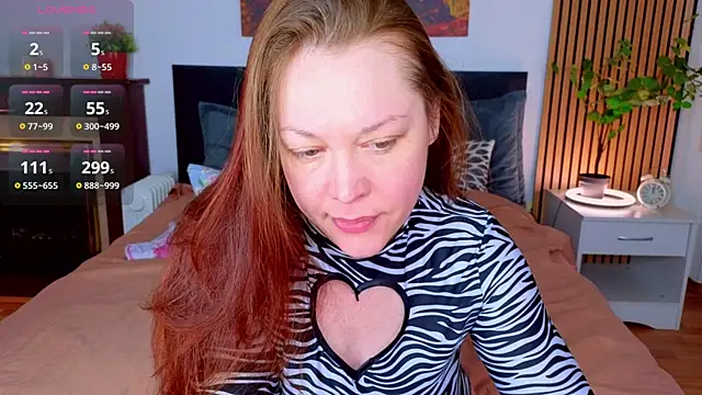 Snapshot of CutieGinger chatting on 11.29.25 CutieGinger online show from 11.29.25