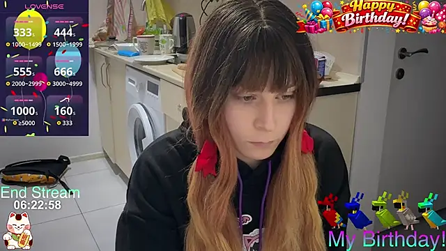 ShiroiFubuki online show from 02.20.26