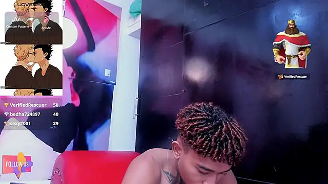 sexy blacks  online show from 02.20.25