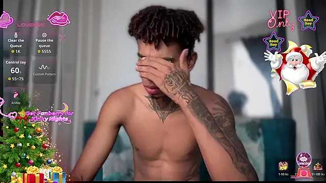 sexy blacks  online show from 12.16.25