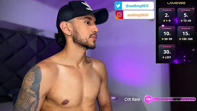 AxelKing1326 online show from 02.08.25