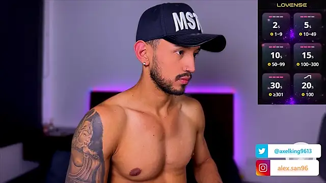 AxelKing1326 online show from 09.08.25