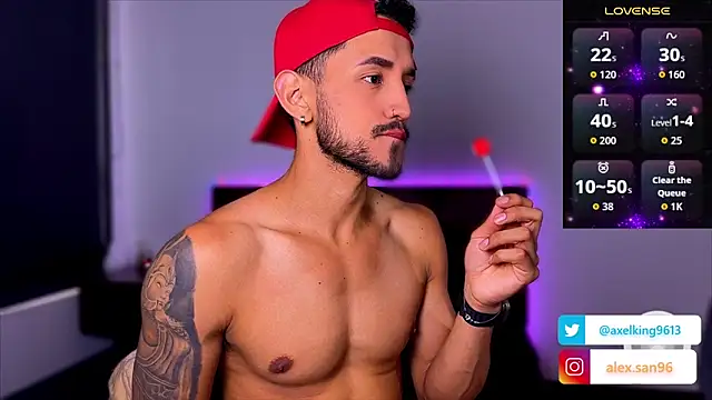 AxelKing1326 online show from 09.10.25