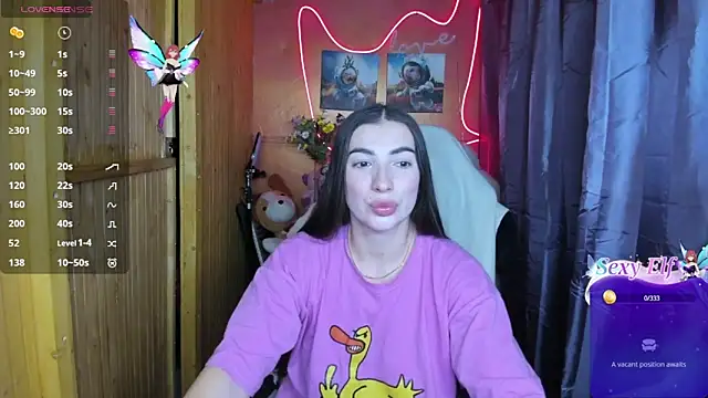 Fiery Brunette  online show from 01.25.25