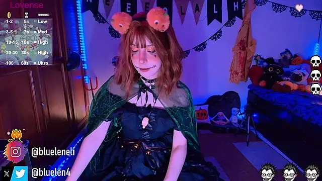 bluelen online show from 10.31.25