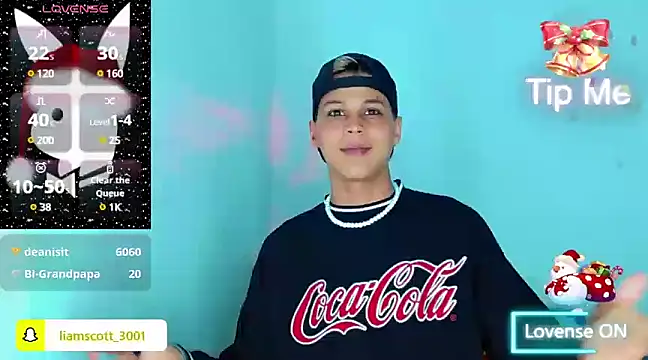 Liamscott  online show from 12.22.24