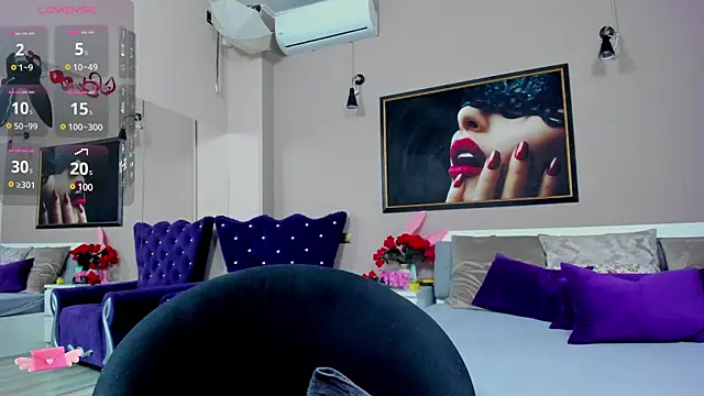 Snapshot of AngellBlackX chatting on 02.26.25 AngellBlackX online show from 02.26.25