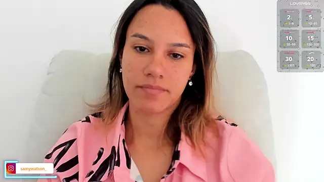 Snapshot of SamanthaWatson chatting on 07.18.26 SamanthaWatson online show from 07.18.26