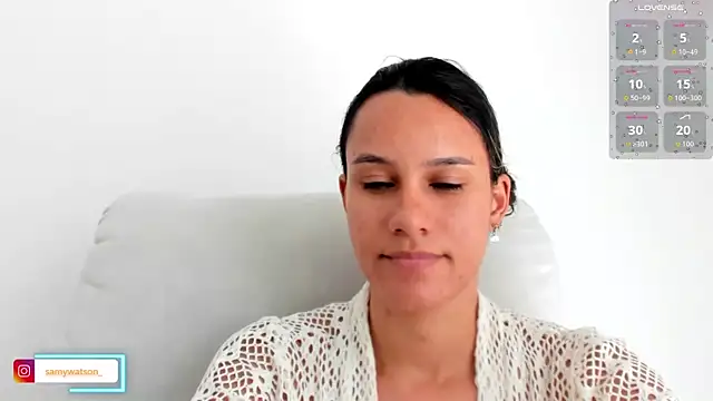 Snapshot of SamanthaWatson chatting on 07.22.26 SamanthaWatson online show from 07.22.26