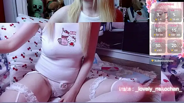 lovely nekochan online show from 06.11.26