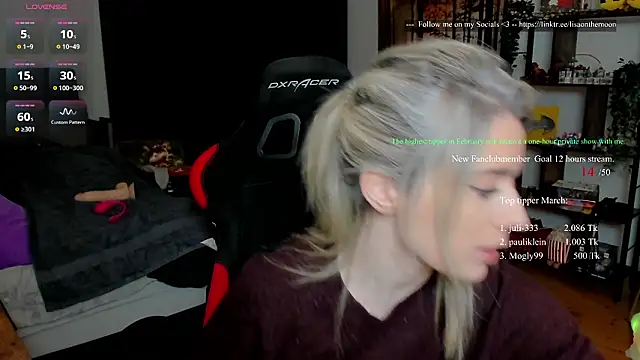 Lisaonthemoon online show from 03.06.26