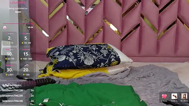 Snapshot of MiissBNasty chatting on 03.02.26 MiissBNasty online show from 03.02.26