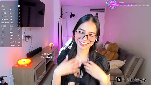 Snapshot of i_babbyyyy chatting on 01.18.26 i babbyyyy online show from 01.18.26