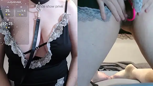 Snapshot of Ori_Slave chatting on 12.29.24 Ori Slave online show from 12.29.24