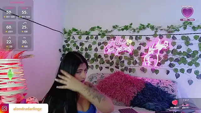 Snapshot of alondra_darling chatting on 03.02.25 alondra darling online show from 03.02.25
