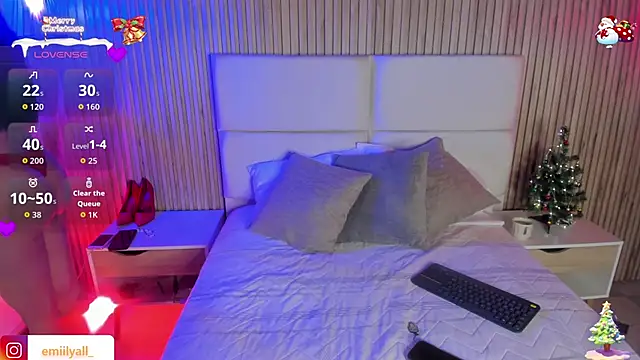 Snapshot of EmilyAllen_ chatting on 12.19.25 EmilyAllen online show from 12.19.25