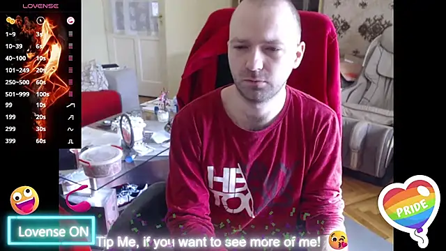 RealManHaveHairy online show from 02.21.25