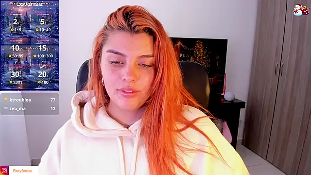 Fieryfenixx online show from 12.21.24