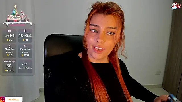 Fieryfenixx online show from 12.28.24